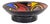 Multi-Colored Enameled Bronze Bowl by Mario Marè, 1972 For Sale