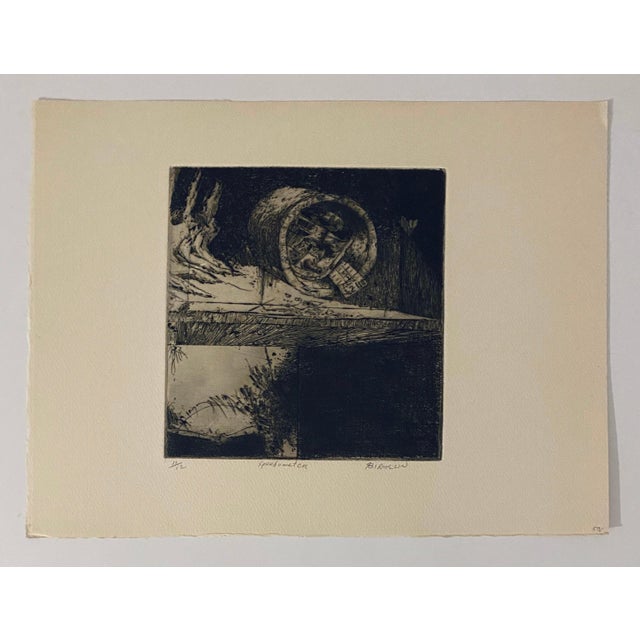 Robert A. Birmelin, Speedometer, American Modernist Abstract Etching For Sale In Miami - Image 6 of 6