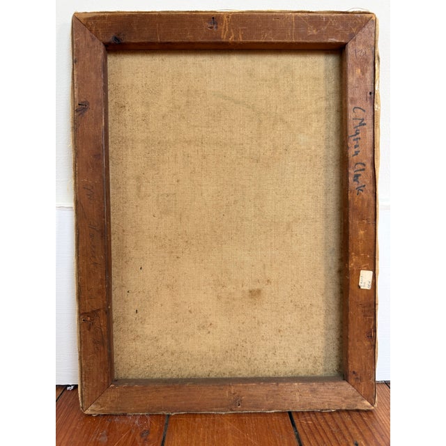 Early 20th Century Late Impressionist Italian Canal For Sale - Image 9 of 10