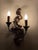 Italian Baroque Hand-Carved Wall Lights in Wood & Metal, 1950s, Set of 2 For Sale - Image 11 of 13