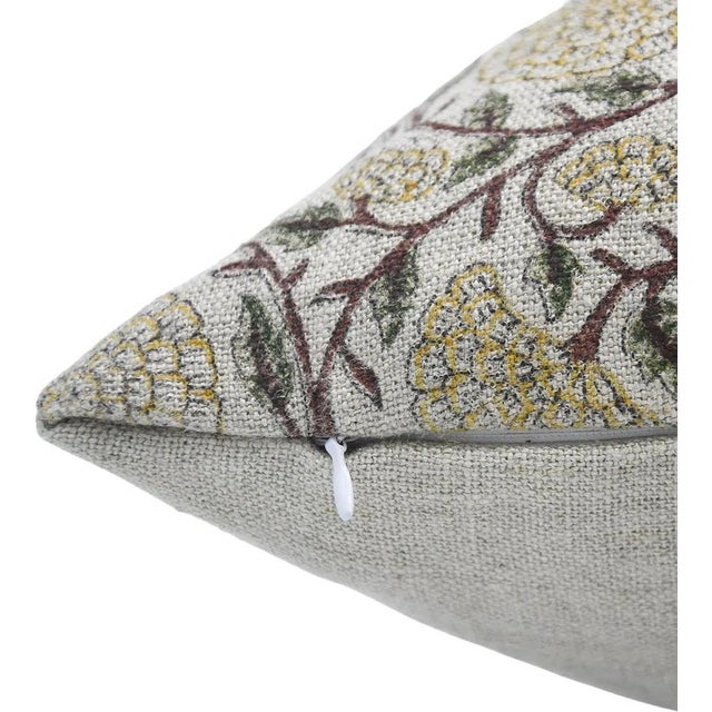 Celebrate tradition and craftsmanship with this handmade block print cushion cover, featuring the intricate ‘Karwachauth’...