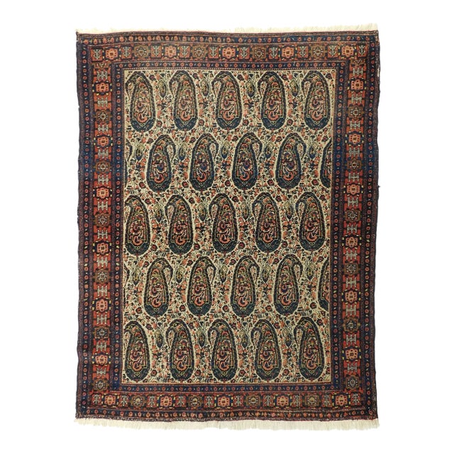 Antique Persian Senneh Rug For Sale