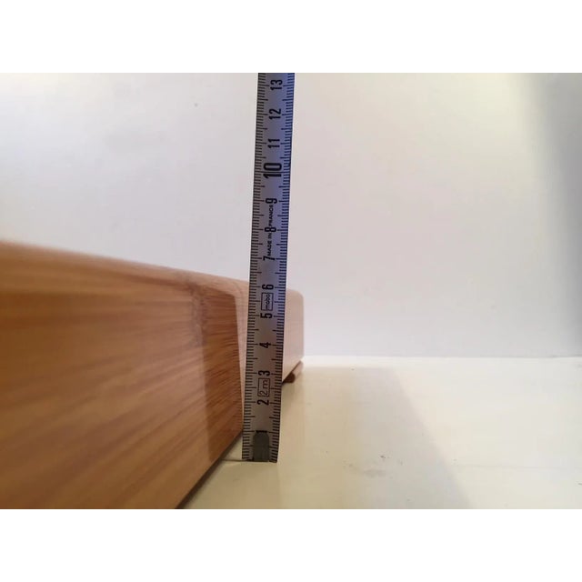 Vintage Danish Beech Storage Box, 1970s For Sale - Image 10 of 11