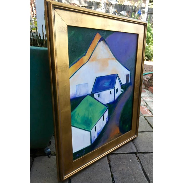 2000 - 2009 Manchester Barns, California Coast, Original Oil Painting Landscape For Sale - Image 5 of 12