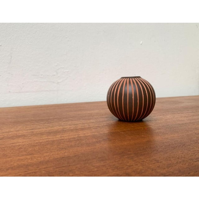 Mid-Century German Wormser Terra-Sigillata Pottery Vase, 1960s For Sale - Image 16 of 17