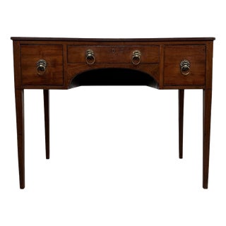 18th Century English Mahogany Writing Table For Sale