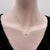 Gold 1990s 18k Gold Pear-Shaped Diamond in Collett Setting on a 16” Chain For Sale - Image 8 of 12