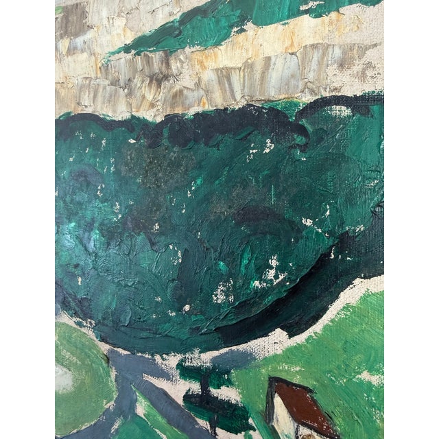 Mid 20th Century Midcentury Austrian Landscape For Sale - Image 5 of 7
