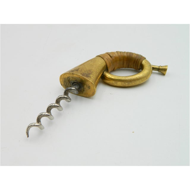 Modern Corkscrew Posthorn 4359 by Carl Auböck for Werkstätte Carl Auböck, 1970s For Sale - Image 3 of 15