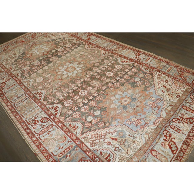 Textile Persian Bakhtiari Wide Rug no. j5203 For Sale - Image 7 of 8