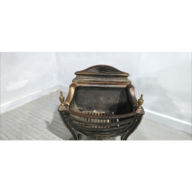 English Regency Cast Grate, 1920 For Sale - Image 4 of 8