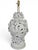 French Provincial Mid 20th Century Extra Large Porcelain Floral Table Lamp in the Style of Casa Pupo For Sale - Image 3 of 7