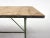 Vintage Industrial Iron and Wood Table with Drawer, 1950s For Sale - Image 6 of 12