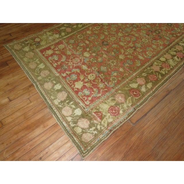 Plush Vintage Karabagh Rug - 4'9" x 10'9" For Sale In New York - Image 6 of 6