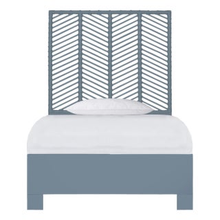 Liam Standard Bed Twin Extra Long - Regatta Blue For Sale