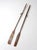 This pair of vintage wooden boat oars brings timeless lakeside character with long, narrow blades and original metal...