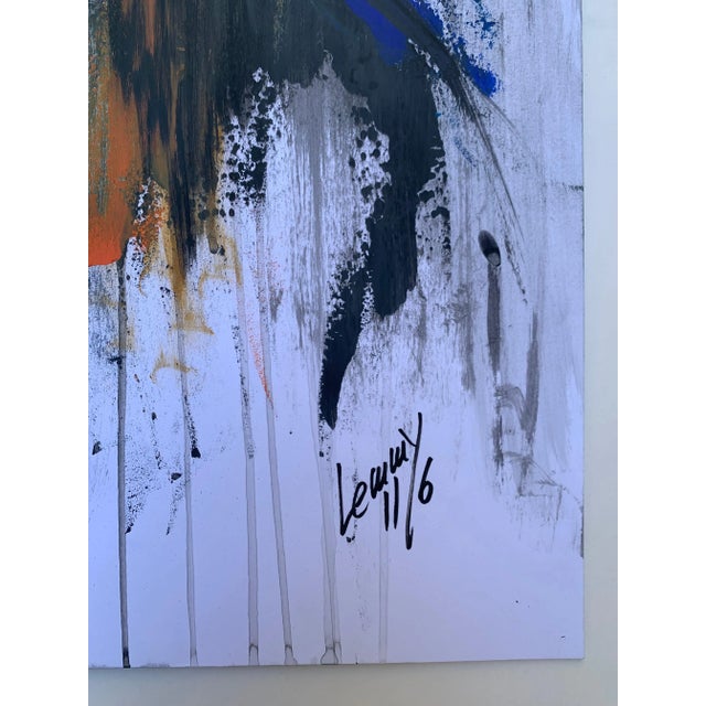 Early 21st Century Lemmy Gonthier, Face, 2014, Acrylic For Sale - Image 5 of 7