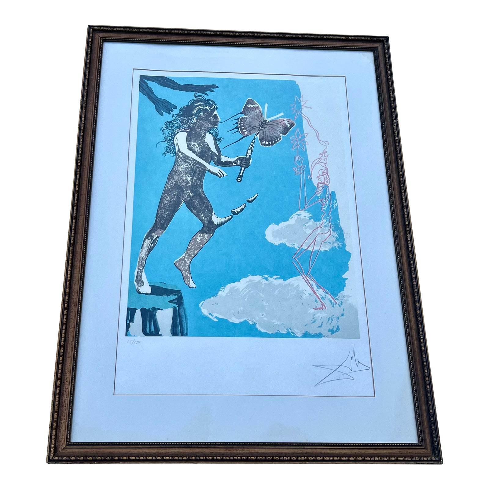 Salvador Dali Signed Lithograph 15/150 