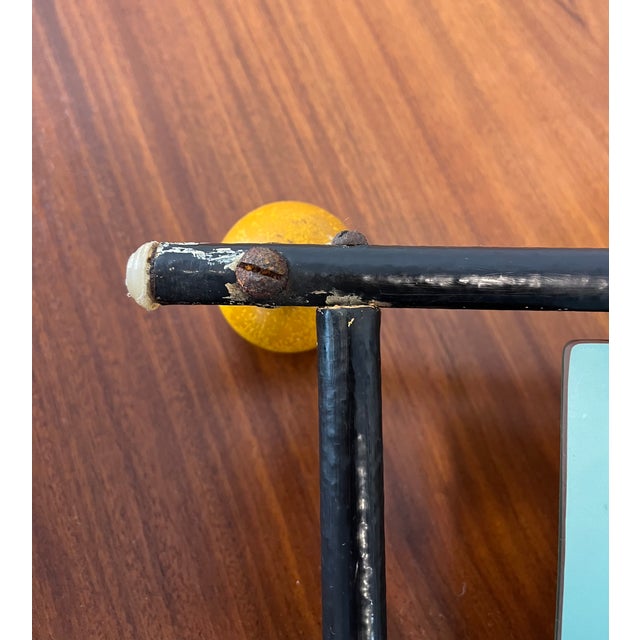 Wall Coat Rack with Mirror by Roger Féraud, France, 1950s For Sale - Image 10 of 18