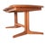 Wood Dyrlund Style Mid Century Teak Hidden Leaf Dining Table For Sale - Image 7 of 13