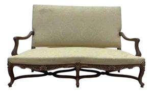 Louis XV Regency Style Sofa Bench