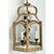 Vintage Iron and Glass Ivy Lantern For Sale In West Palm - Image 6 of 12