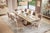 Neoclassical Infinity Furniture Import Neoclassical Side Chair in Ivory & Taupe For Sale - Image 3 of 3