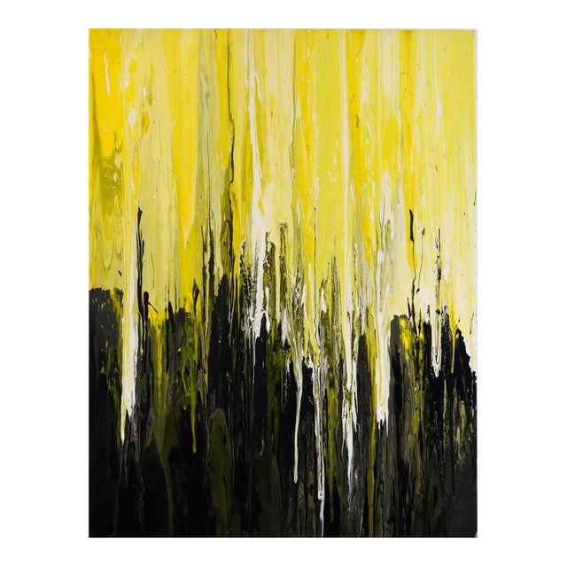 The Birth of Structure - Acrylic on Canvas by Elena Ksanti - 2018 2018 For Sale