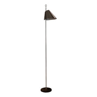 Monachella Chromed Floor Lamp by Luigi Caccia Dominioni for Azucena, Italy, 1990s For Sale