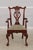Chippendale Set of 8 Hickory Chair Co Chippendale Clawfoot Mahogany Dining Chairs For Sale - Image 3 of 18