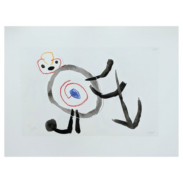 Joan Miro, Enfance d'Ubu V, Lithograph, 1972 For Sale