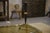 Black Brass and Black Lacquered Metal Lamp, 1960s For Sale - Image 8 of 9