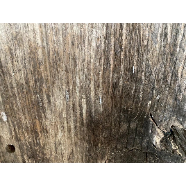 Antique Hand Carved Wooden Panel For Sale - Image 4 of 6