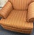 Ethan Allen Ethan Allen Upholstered Rolled Arm Club Chair For Sale - Image 4 of 11