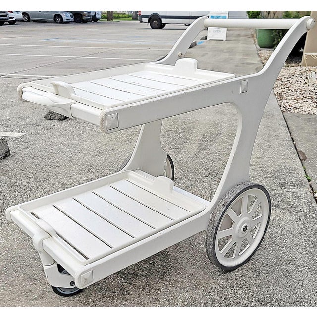 French French Bar Serving Cart Triconfort Riviera For Sale - Image 3 of 10