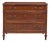 Late 19th Century French Louis XVI Style Walnut 3-Drawer Commode For Sale