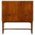 Bar Cabinet in Elm and Brass attributed to Carl-Axel Acking, 1940s For Sale - Image 10 of 10