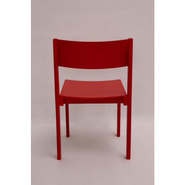 MidCentury Modern Red Dining Chairs, Set of 14 Chairish
