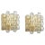 Large Murano Glass Wall Sconces attributed to Doria, Germany, 1960s, Set of 2 For Sale - Image 9 of 9
