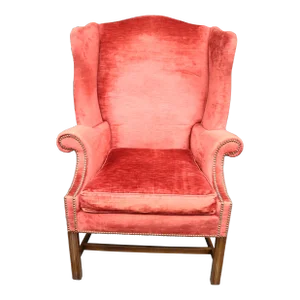Baker Furniture Chippendale Style Wingback Chair