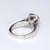 Silver Neil Lane 14k White Gold Diamond Halo Engagement Ring With 0.5ct Round Brilliant, Size 4.75 For Sale - Image 8 of 11