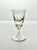 Murano Torcée Single Hand Blown Cordial Liqueur Wine Glass 4” 1oz Gold Swirl Good condition. No chips, cracks, or...