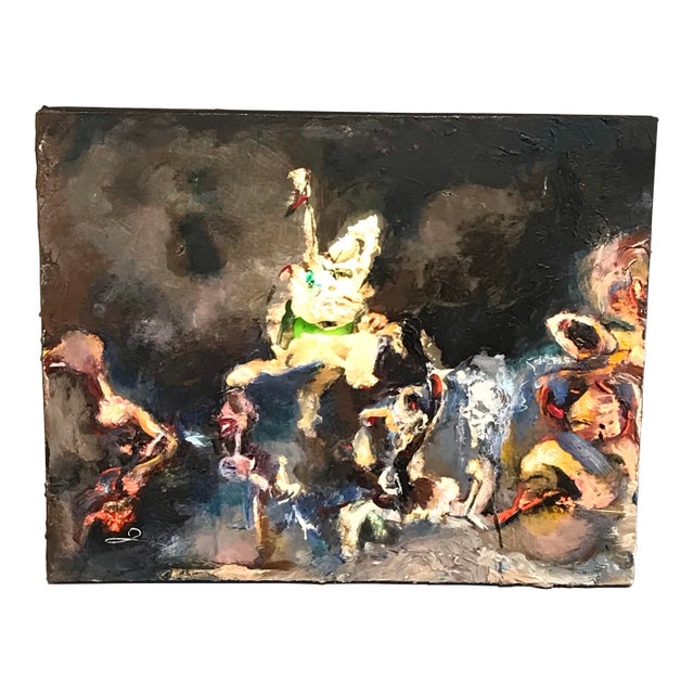 Abstract, Contemporary Painting on Board by Michelle Stone. For Sale