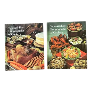 1970s Woman's Day Encyclopedia of Cookery Volumes 1 & 2