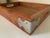 Traditional Early 21st Century Wood Tray With Metal Bracket Accents For Sale - Image 3 of 7