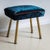 Blue Pair of Vintage Stools, Italy Mid-20th Century For Sale - Image 8 of 12