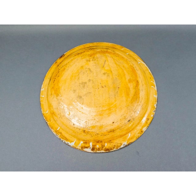 Ceramic Mid 20th Century William of Orange Antique Hand Painted Portrait Large Charger Plate For Sale - Image 7 of 7