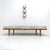 Wonderful daybed GE-19 by Hans J. Wegner for GETAMA, 1956, solid oak frame with tapered legs and brass end rail accents,...