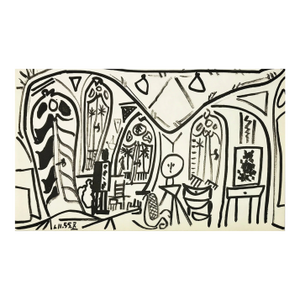 Picasso Sketchbook Carnet De La Californie Print # 10 Dated 1/11/1955