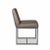 Traditional Set of 3 Restoration Hardware Emery Leather Dining Side Chairs For Sale - Image 3 of 9